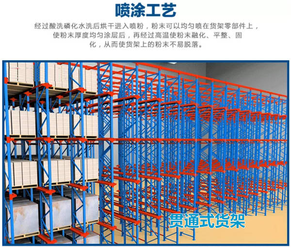 贯通式货架、通廊式货架、驶入式货架