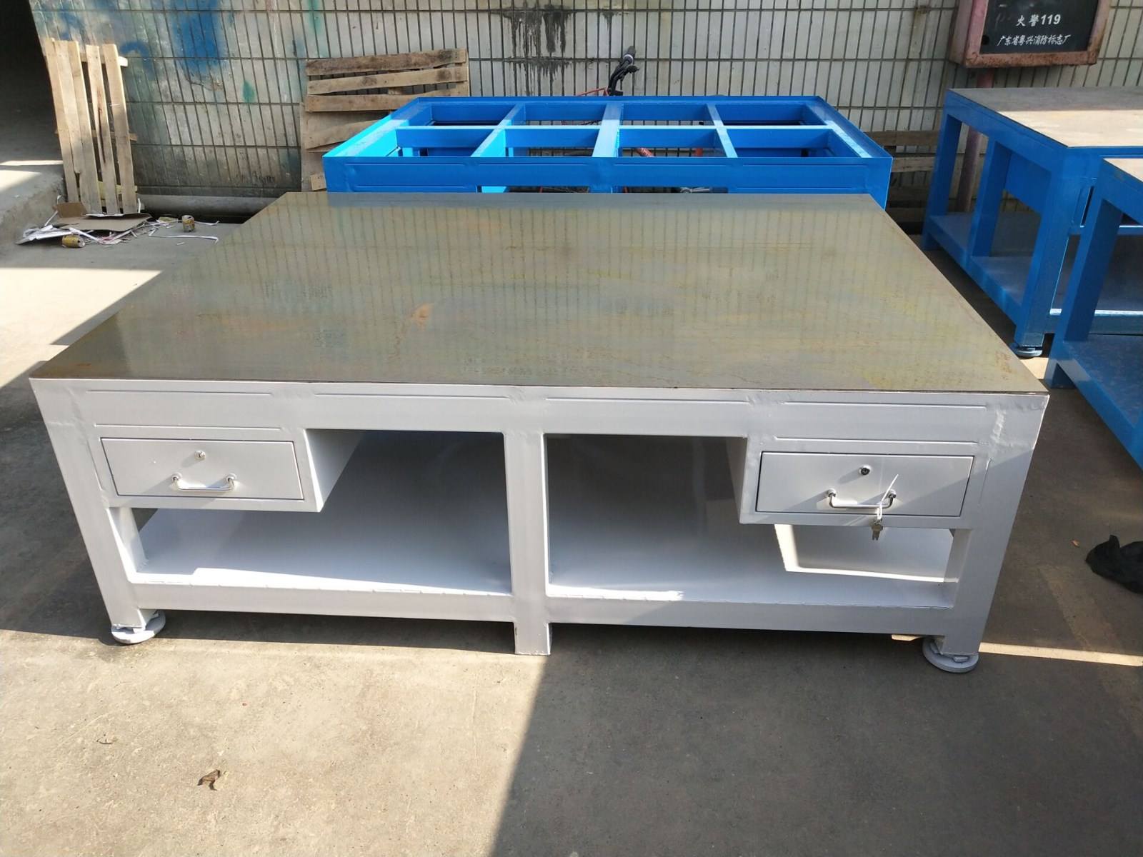 钢板模具工作台