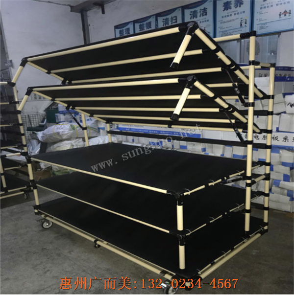 广州线棒精益管物料架
