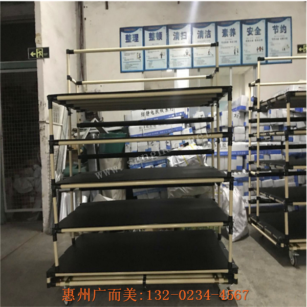 广州线棒精益管物料架