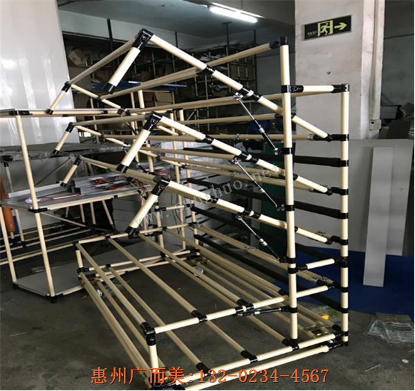 广州线棒精益管物料架